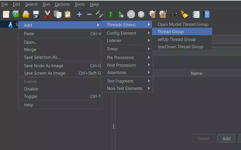 Load testing with JMeter