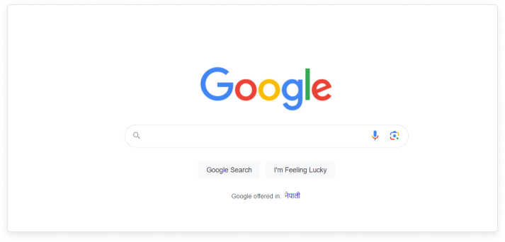 google screen